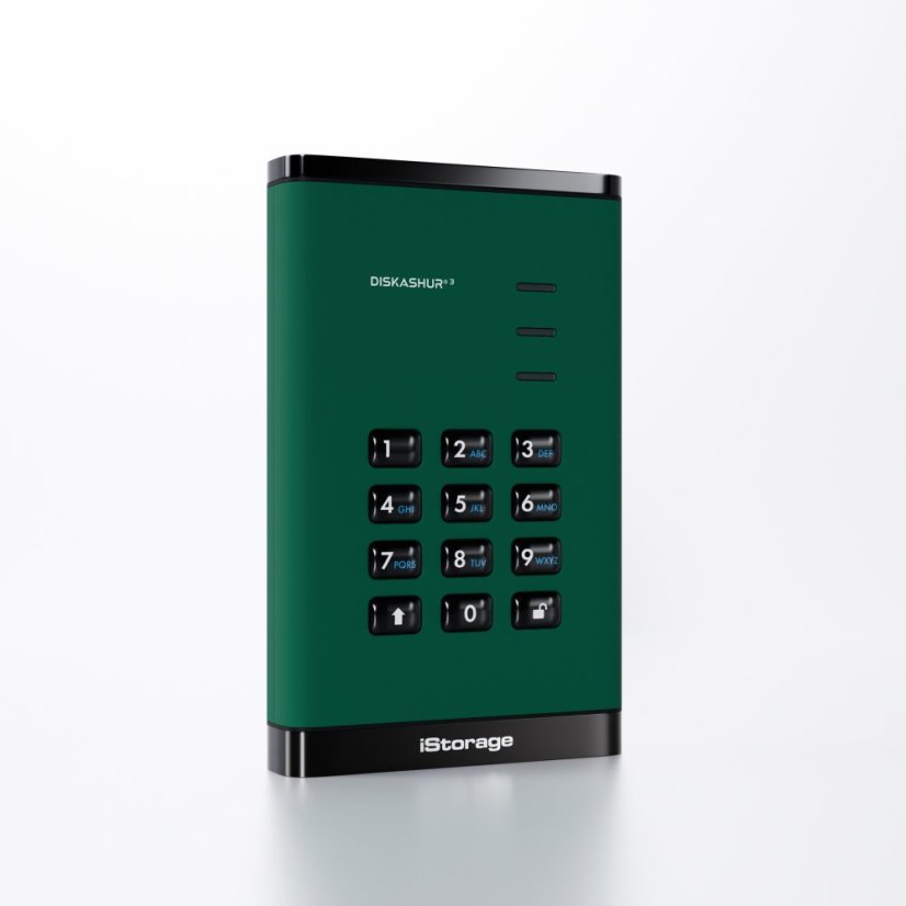 IST diskAshur3 Emerald Green 01