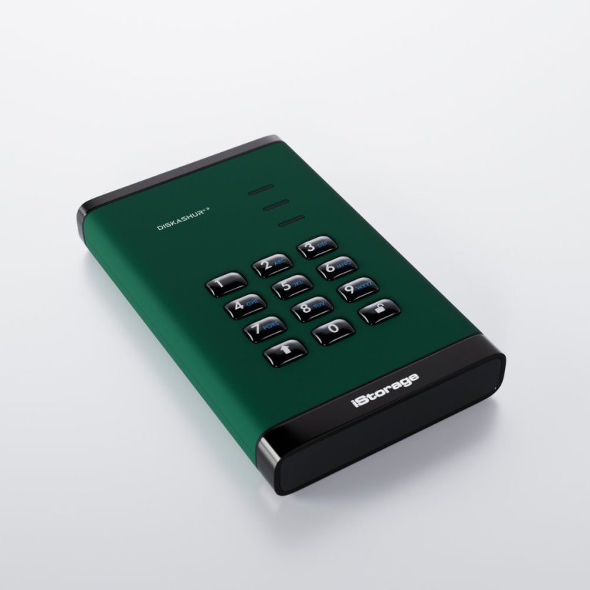 IST diskAshur3 Emerald Green 03