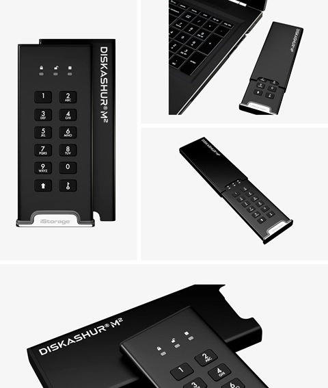 diskAshur M2 - Kapacita: 500 GB