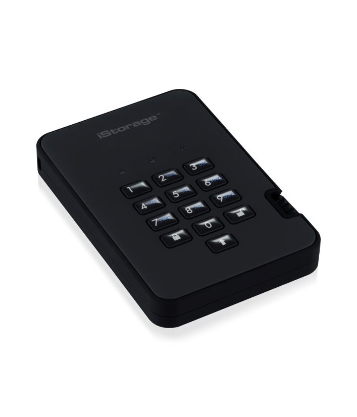 diskAshur2 (HDD) - Kapacita: 1 TB, Barva: Červená